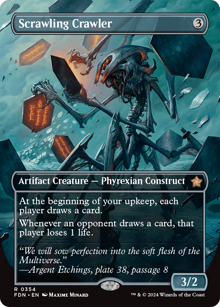 Scrawling Crawler (Borderless) (FDN-354) - Foundations