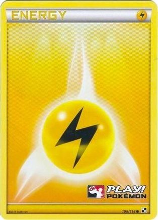 Lightning Energy 108/114 - Holofoil League & Championship Cards - Promo