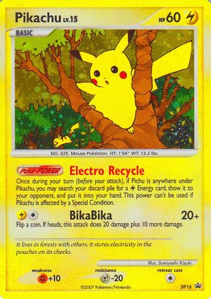 Pikachu DP16 - Holofoil Countdown Calendar Promos - Promo