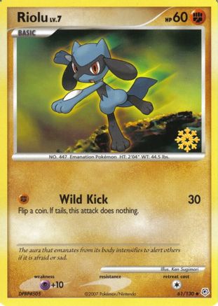 Riolu 061/130 Countdown Calendar Promos - Promo
