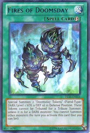 Fires of Doomsday (Blue) (DL15-EN014) - Duelist League Promo Unlimited