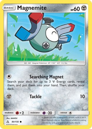Magnemite (80) 080/156 SM Ultra Prism - Common