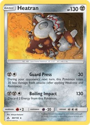 Heatran 088/156 Deck Exclusives - Rare