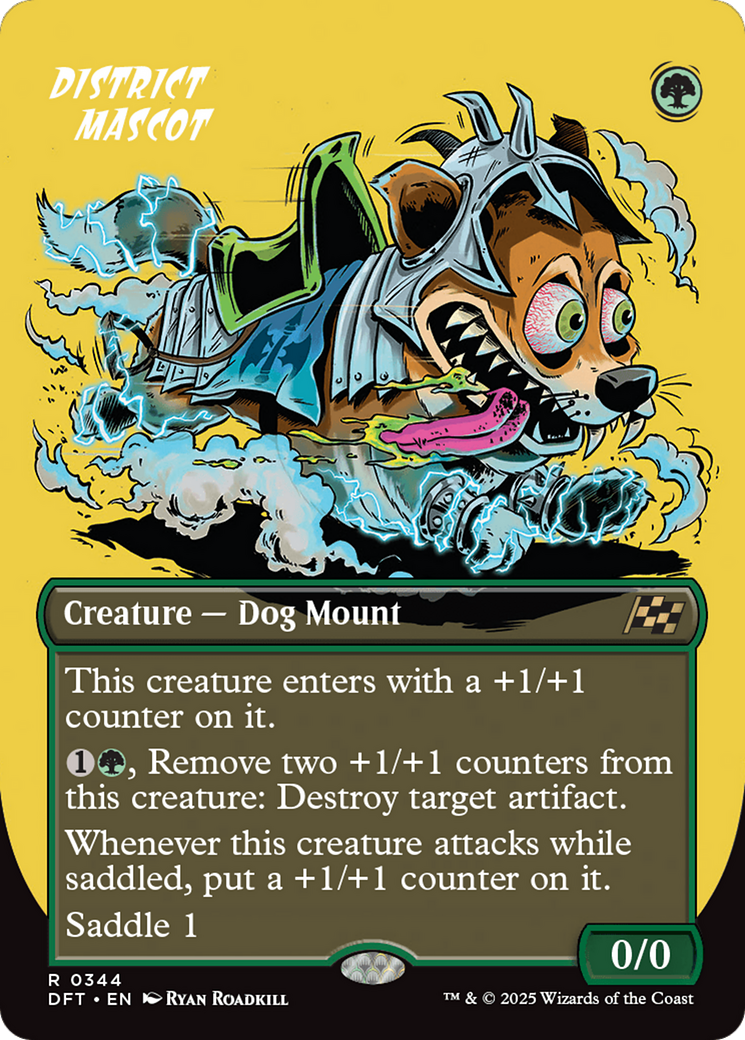 District Mascot (Borderless) (DFT-344) - Aetherdrift