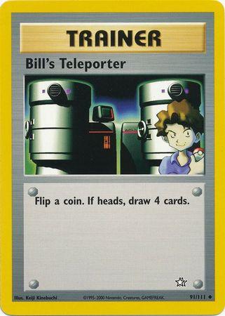 Bill's Teleporter 091/111 - Unlimited Neo Genesis - Uncommon