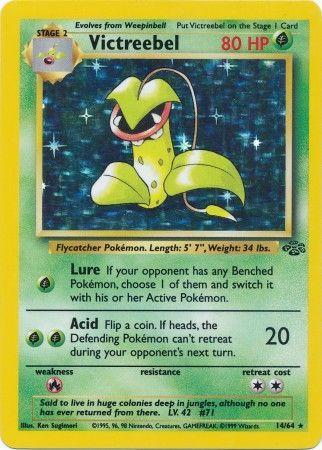 Victreebel (14) 014/64 - Unlimited Holofoil Jungle - Holo Rare
