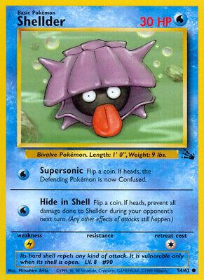 Shellder 054/62 - Unlimited Fossil - Common
