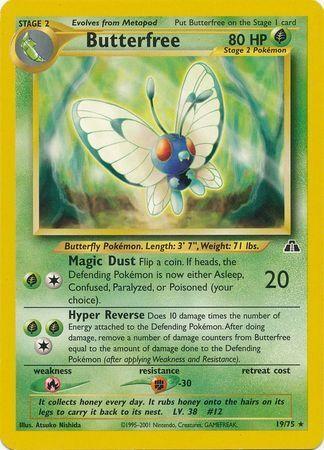 Butterfree 019/75 - Unlimited Neo Discovery - Rare