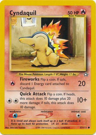 Cyndaquil (57) 057/111 - Unlimited Neo Genesis - Common