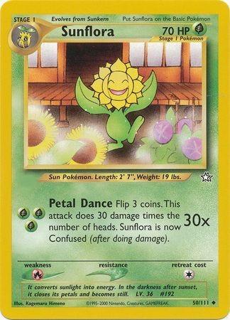 Sunflora 050/111 - Unlimited Neo Genesis - Uncommon