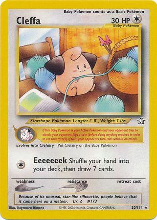Cleffa 020/111 - Unlimited Neo Genesis - Rare
