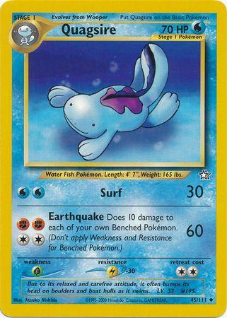 Quagsire 045/111 - Unlimited Neo Genesis - Uncommon