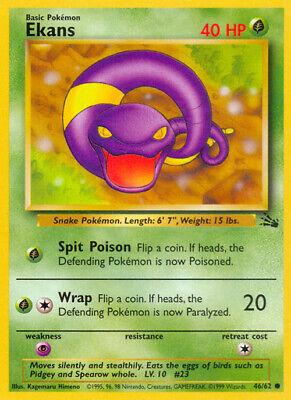 Ekans 046/62 - Unlimited Fossil - Common