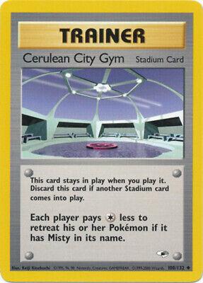 Cerulean City Gym 108/132 - Unlimited Gym Heroes - Uncommon