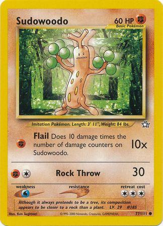 Sudowoodo 077/111 - Unlimited Neo Genesis - Common
