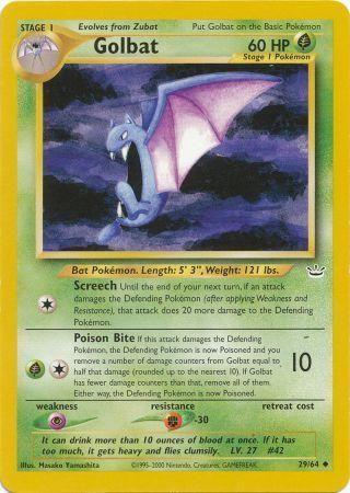 Golbat 029/64 - Unlimited Neo Revelation - Uncommon