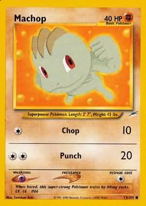 Machop 073/105 - Unlimited Neo Destiny - Common