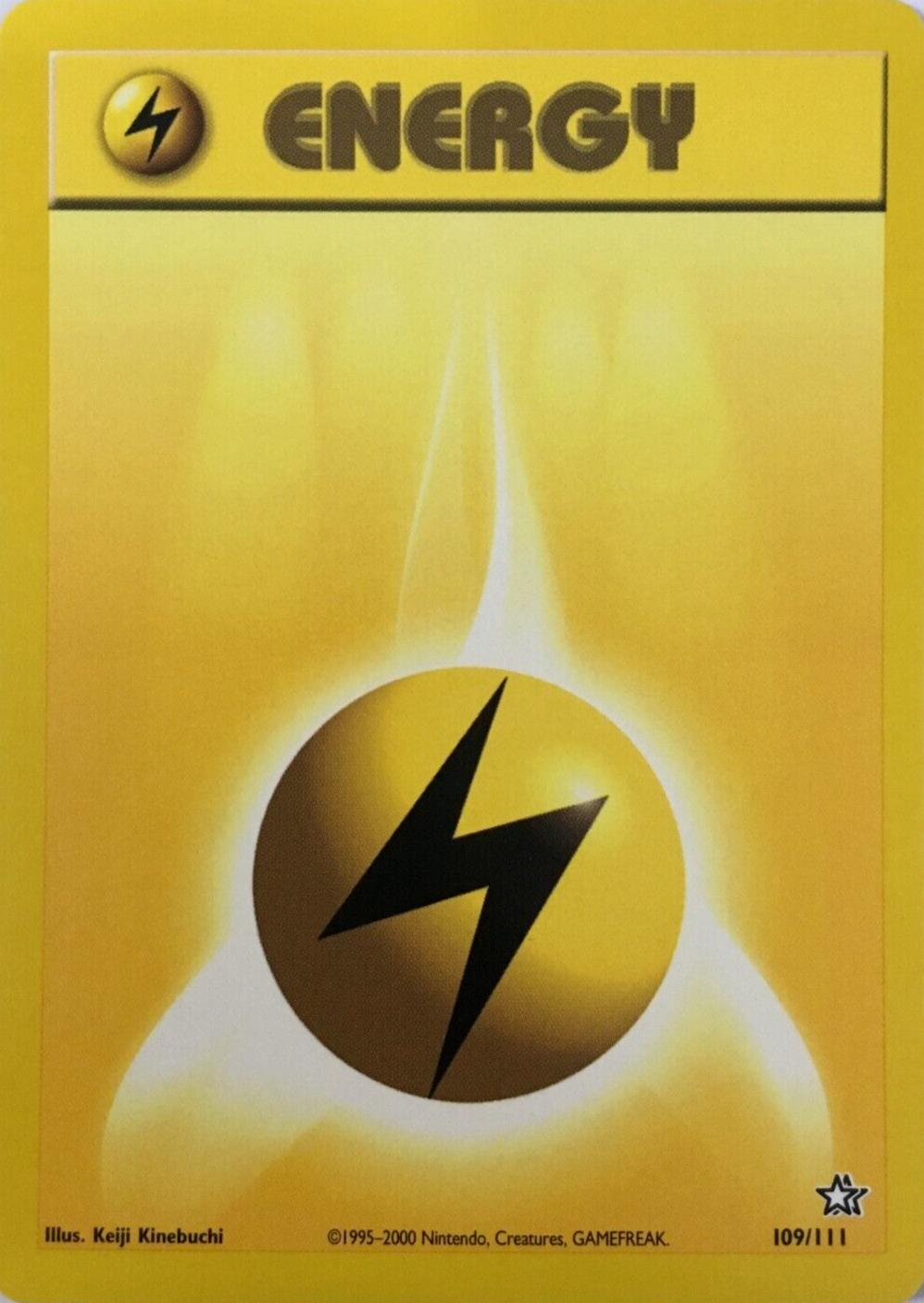 Lightning Energy 109/111 - Unlimited Neo Genesis - Common