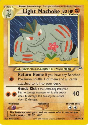 Light Machoke 049/105 - Unlimited Neo Destiny - Uncommon