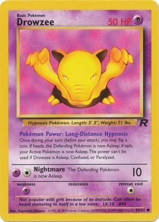 Drowzee 054/82 - Unlimited Team Rocket - Common