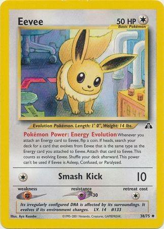 Eevee 038/75 - Unlimited Neo Discovery - Uncommon