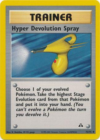 Hyper Devolution Spray 073/75 - Unlimited Neo Discovery - Uncommon