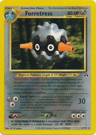 Forretress (21) 021/75 - Unlimited Neo Discovery - Rare