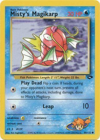 Misty's Magikarp 088/132 - Unlimited Gym Challenge - Common