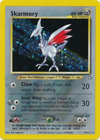 Skarmory 013/111 - Unlimited Holofoil Neo Genesis - Holo Rare