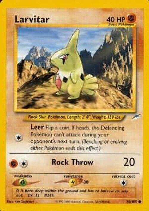 Larvitar 070/105 - Unlimited Neo Destiny - Common