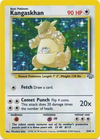 Kangaskhan (5) 005/64 - Unlimited Holofoil Jungle - Holo Rare