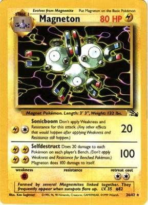 Magneton (26) 026/62 - Unlimited Fossil - Rare