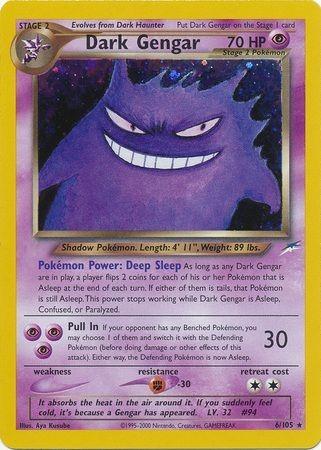 Dark Gengar 006 - Unlimited Holofoil Neo Destiny - Holo Rare