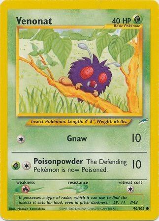 Venonat 090/105 - Unlimited Neo Destiny - Common