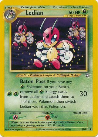 Ledian 039/111 - Unlimited Neo Genesis - Uncommon