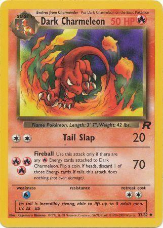 Dark Charmeleon 032/82 - Unlimited Team Rocket - Uncommon