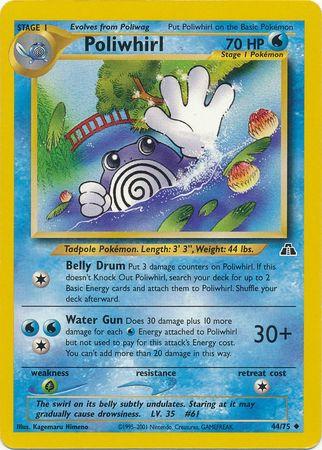 Poliwhirl 044/75 - Unlimited Neo Discovery - Uncommon