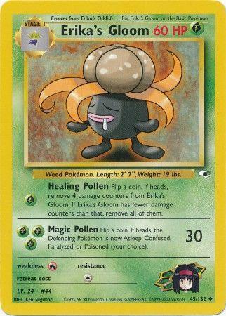 Erika's Gloom (45) 045/132 - Unlimited Gym Heroes - Uncommon