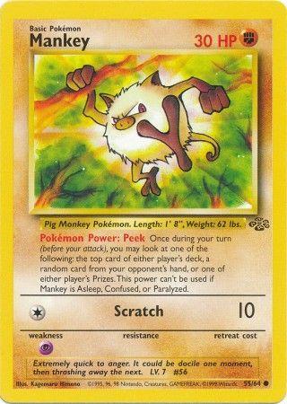 Mankey 055/64 - Unlimited Jungle - Common