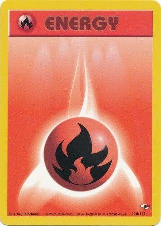 Fire Energy 128/132 - Unlimited Gym Heroes - Common