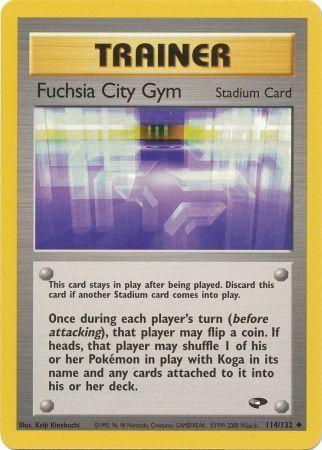 Fuchsia City Gym 114/132 - Unlimited Gym Challenge - Uncommon