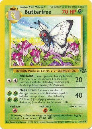 Butterfree 033/64 - Unlimited Jungle - Uncommon