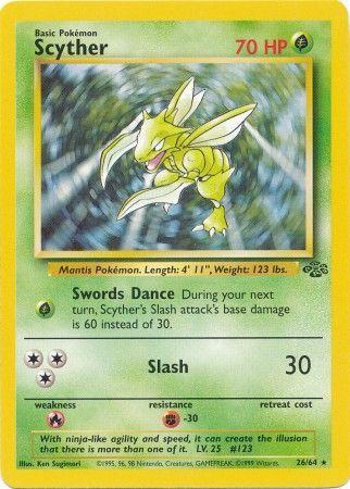 Scyther (26) 026/64 - Unlimited Jungle - Rare