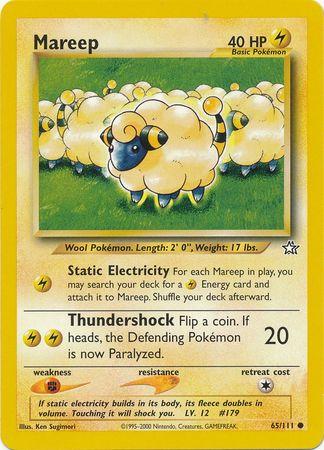 Mareep 065/111 - Unlimited Neo Genesis - Common