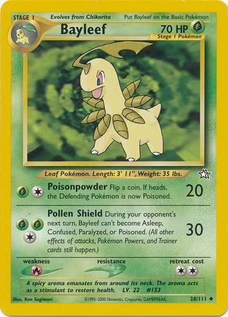 Bayleef (28) 028/111 - Unlimited Neo Genesis - Uncommon