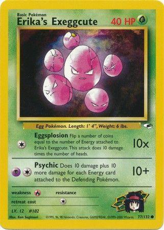 Erika's Exeggcute (77) 077/132 - Unlimited Gym Heroes - Common