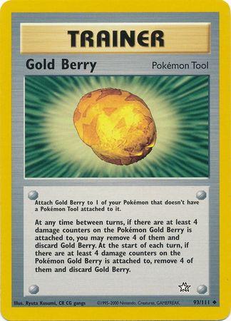 Gold Berry 093/111 - Unlimited Neo Genesis - Uncommon