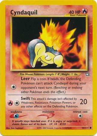 Cyndaquil (56) 056/111 - Unlimited Neo Genesis - Common
