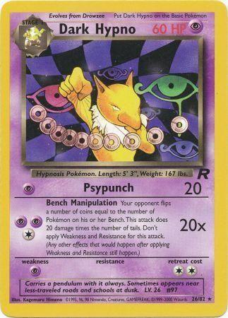 Dark Hypno (26) 026/82 - Unlimited Team Rocket - Rare