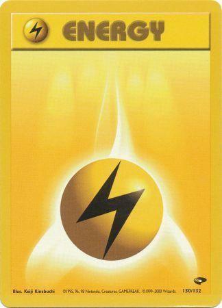 Lightning Energy 130/132 - Unlimited Gym Challenge - Common